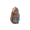 Nemesis Now B4473N9 Three Wise Bats 8.5cm Figurines, Brown