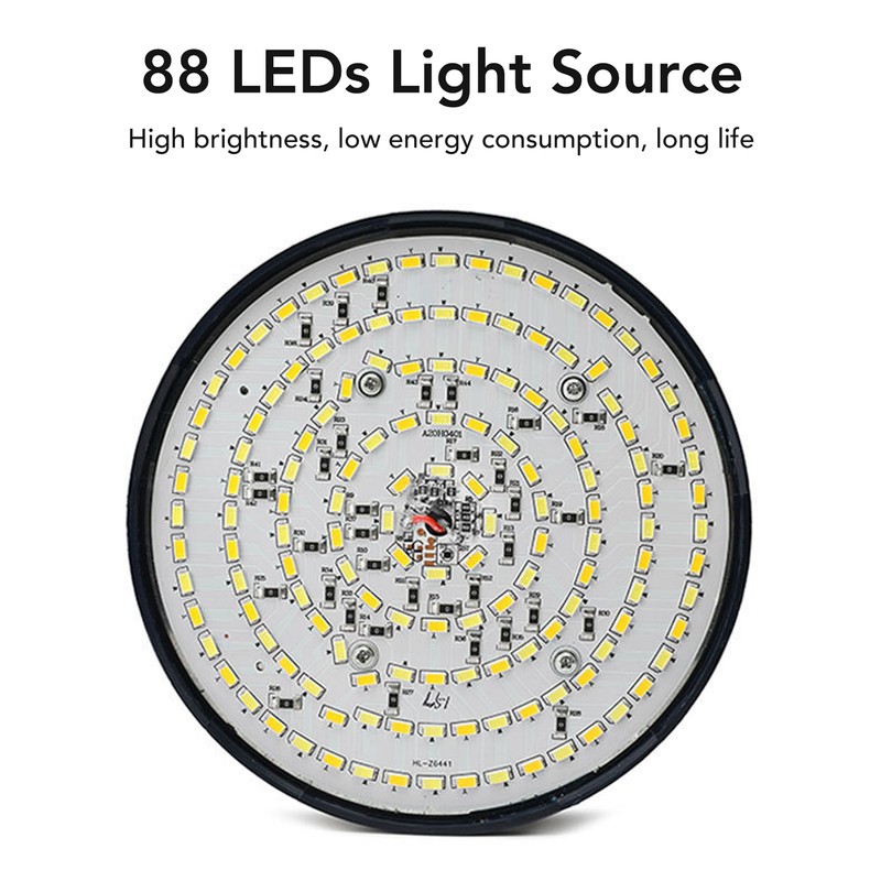 Magnetic Tent Light IP55 Waterproof 1600lm 8400mAh Dimmable Dual Color