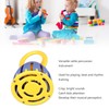 Handled Cage Bell Babies Rattle Orff Plastic Kids Music Percussion