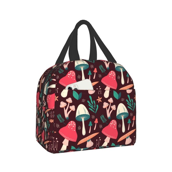 Pubnico Cute mushroom (7) Lunch Box, Bento Box Insulated Lunch