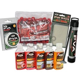 Carp Fishing PVA Set & 5 Liquids Tube Plunger + 7M String + Bags