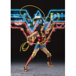 S.H. Figuarts BAS59195 Wonder Woman (WW84), Approx. 6.3 inches (160 mm), ABS & PVC Pre-painted Action Figure