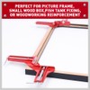 HORUSDY 4-Pieces 90° Right Angle Clamps,Right Angle Corner Holder Clamp