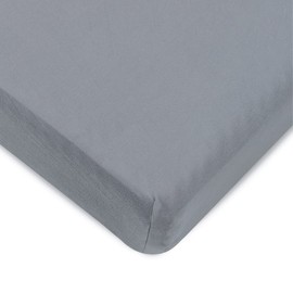 Fitted Sheet for The Milliard Trifold Mattress, Super Soft and Cozy Washable Grey Sheet (Twin, 6")