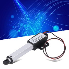 Fafeicy 50mm 12v DC Reciprocating Cycle Linear Actuator, Low Noise Mini Electric Linear Actuator Motor for Automotive Industry (Stroke 50mm-30mm/s-20N)