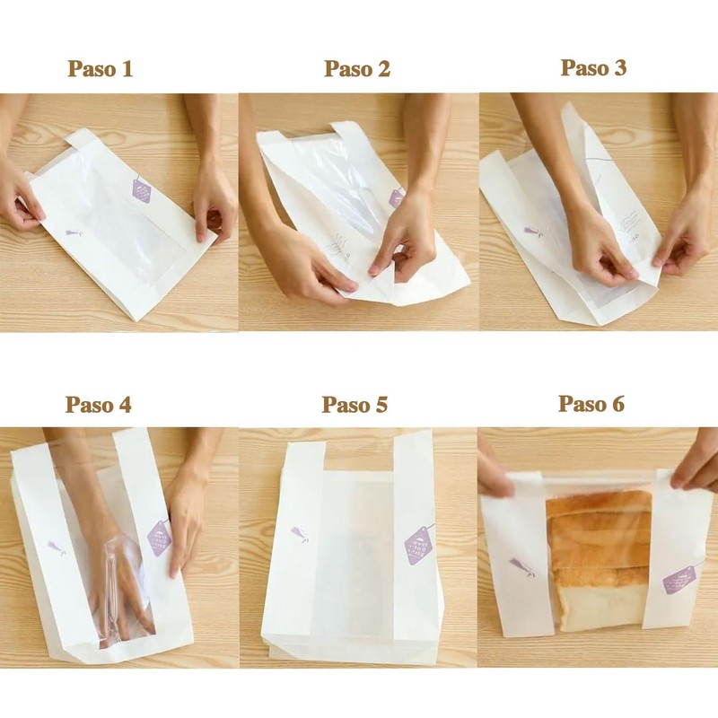 U Chef Set de 30 Bolsas de Papel Kraft para