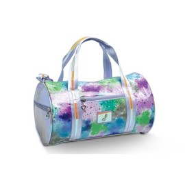 Danz N Motion Kids Dance Bag with Pastel Clouds and Stars Duffel Style 13 Inches by 8 Inches Model B21515