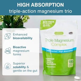 Igennus Healthcare Nutrition Complejo de Triple Magnesio Igennus