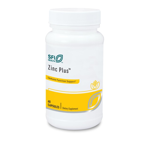 Klaire Labs Zinc Plus Immune Support Supplement - Zinc Citrate