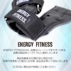 ENERGYFITNESS Power Grip, Muscle Training, Pull Ups, Wrist Wrap, Japanese