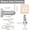 Sartartue Thumb Cam Locks - 2 Inch, Extra Long RV
