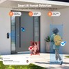 GridTera Smart Video Doorbell Camera Wireless, AI Human Detection and