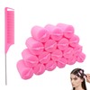 Pack of 18 Foam Hair Rollers, 4 cm Soft Sleep