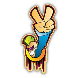 JJH Inc Magnet Teen Victory Sign Music Rappers Flexible Vinyl Magnet Waterproof Car Magnetic Bumper Sticker 5"