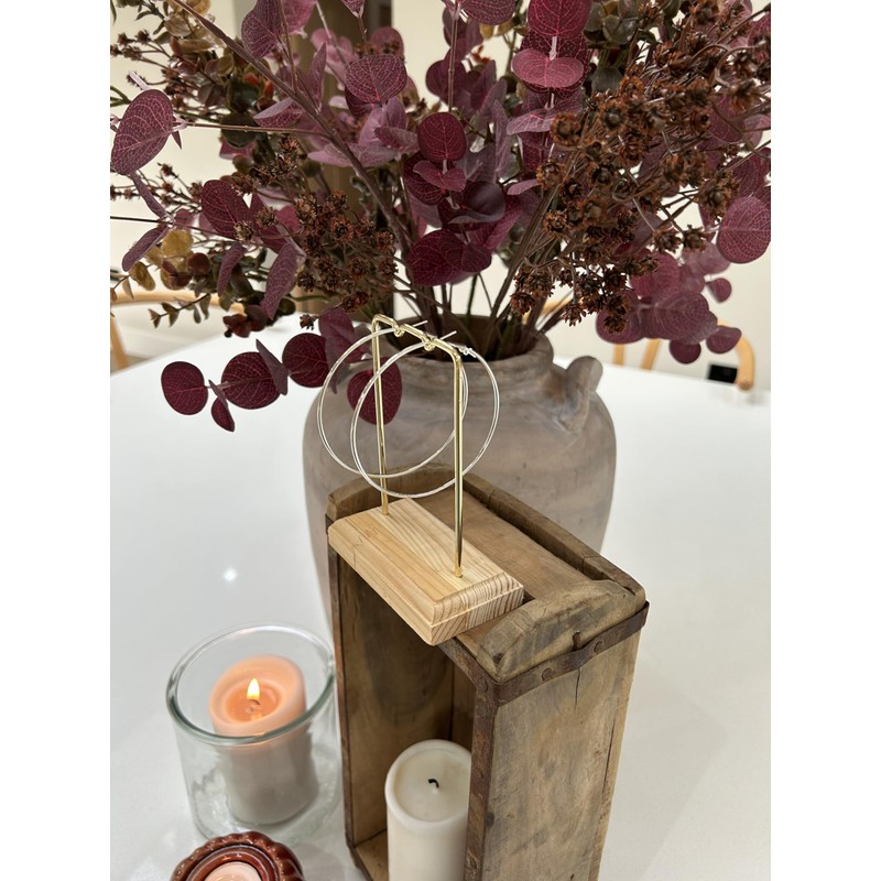 60mm silver hoop earrings | Extra large silver hoops |