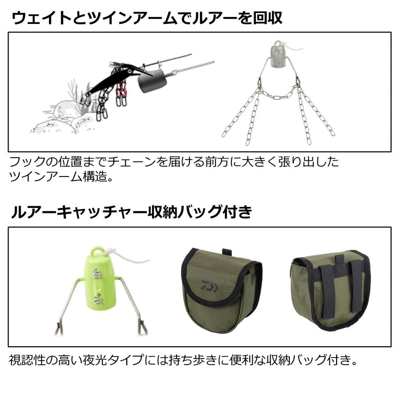 Daiwa GRN Lure Catcher with Storage Bag