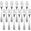 Dessert Forks,Stainless Steel Cutlery Dessert Fork Set, Pack of 12