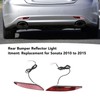 2Pcs LED Rear Bumper Reflector Light Waterproof Super Bright Long