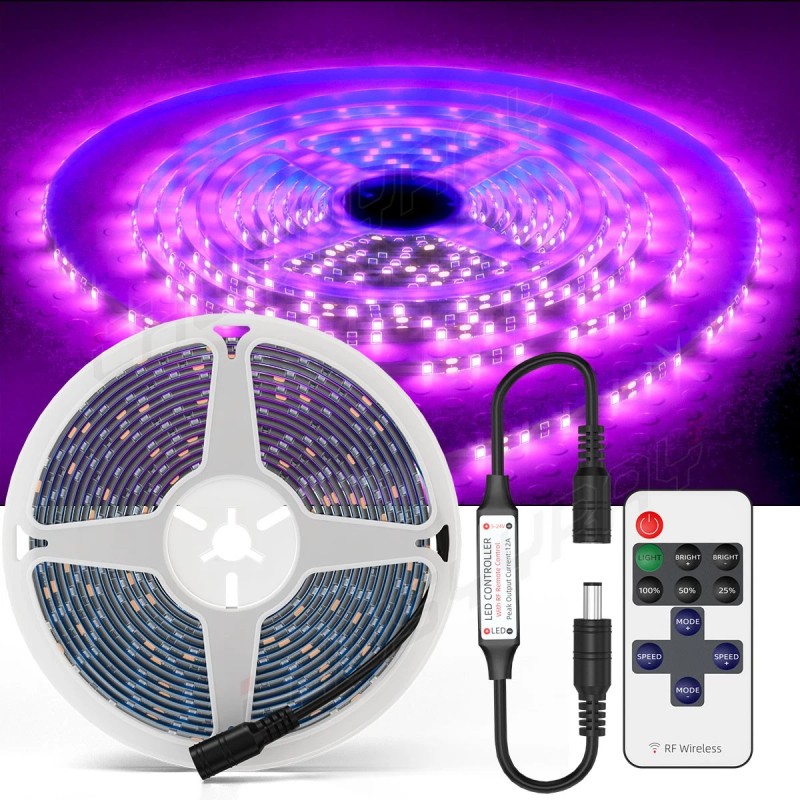 CHUSYYRAY PURPLE LED Boat Light Strip Deck Waterproof 12v Bow