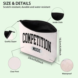 Cheerleader Gift Competition Mode Makeup Bag Cheerleading Teammate Gift Cheer Mom Gift Cheerleading Coach Gift (Competition Mode C)