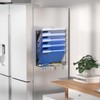 OUTWOLF Magnetic File Holder, 6-Tier Magnetic Wall Hanging File Organizer,