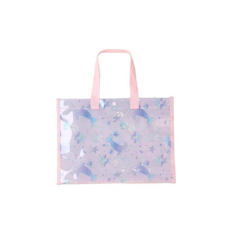 Pinksail Garment Bag, Pool Bag, D: Dolphin/Pink