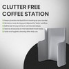Rattleware Stainless Steel Espresso Knock Box Splash Guard for Home,