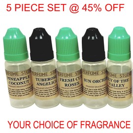 Perfume Studio Fragrance Oil for Soap Making, Candle Making, Perfume Making, Oil Burners, Air Fresheners, Body Mists, Incense, Hair & Skincare Products. Pure Parfum; 12ml (Aquatic Floral)