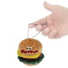 Skater BACH1 Burger Conx Mascot Keychain with Ball Chain