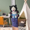 MagiDeal Cat Hand Puppet Interactive Show Theater Fun Teaching Animal