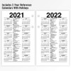 AT-A-GLANCE 2020 Daily Desk Calendar Refill, 3-1/2" x 6", Desk