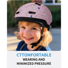 Kids/Toddler Bike Helmet for Infant/Baby to Children 1/2/3/4/5/6/7/8 Years Old, Kids Helmets Ages 1-2/2-4/3-5/5-8,Skateboard Helmets for Boys and Girls-XS-Unicorn