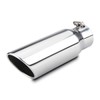 LCGP 3 Inch Inlet Exhaust Tip,3" x 4" x 12",Bolt