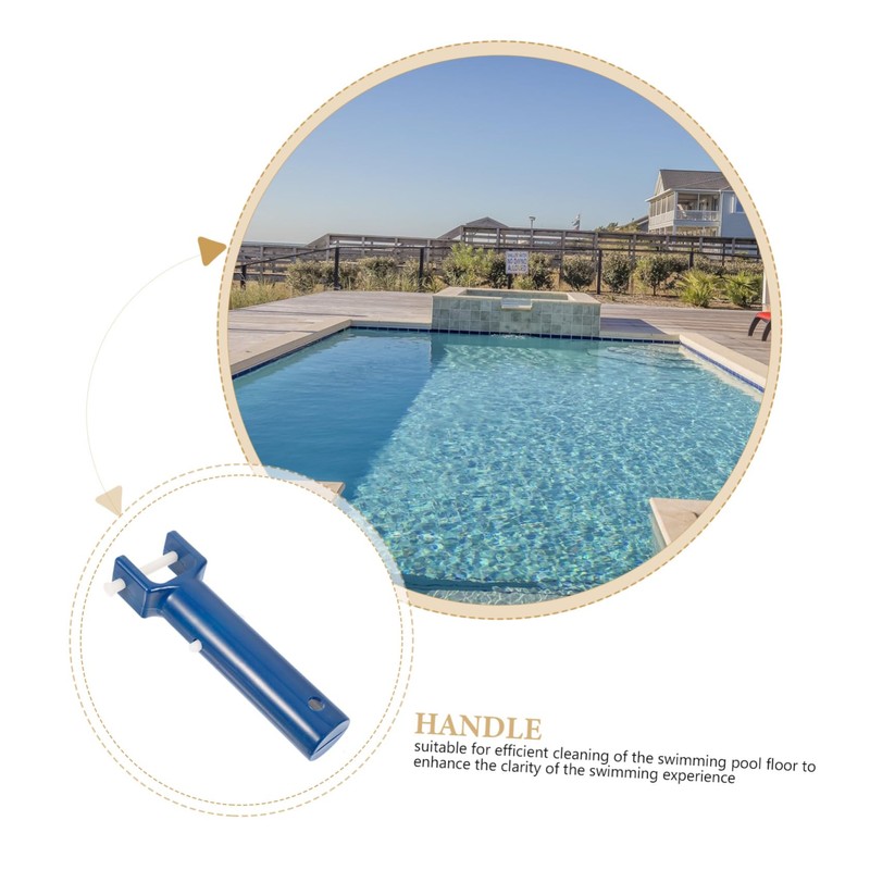Levemolo 3pcs Pool Brush Head Replacement Cleaning Suction Tool for
