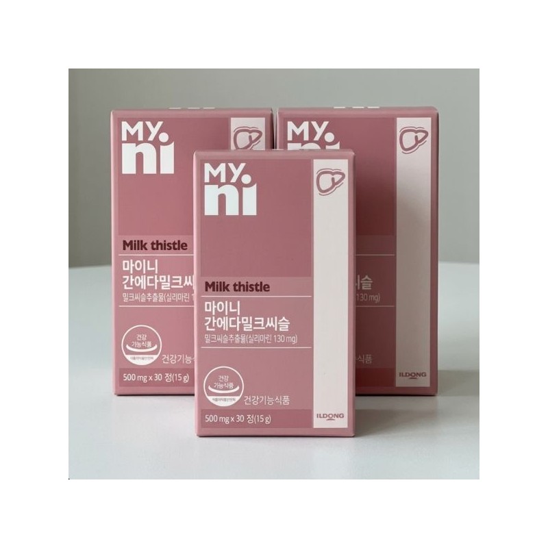 Myny Ganada Milk Thistle 30 capsules 3 boxes / 마이니