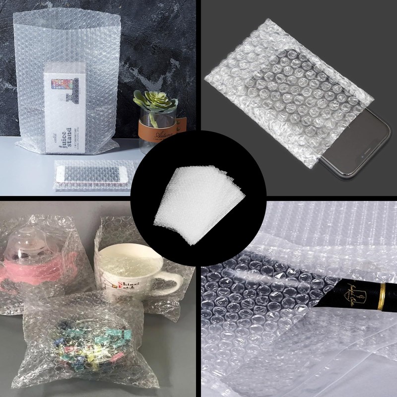 CYEER Pack of 100 Bubble Wrap Bags 15 x 25