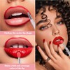COYUN 6pcs Sanfte Lippenpinsel, Lippenpinsel, Lippen Peeling Bürste, Make-up-Bürsten mit