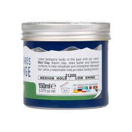 The Bluebeards Revenge, Texturising Hair Styling Matt Clay For Men, Medium Hold, Low Shine And Matt Finish, 150 ml