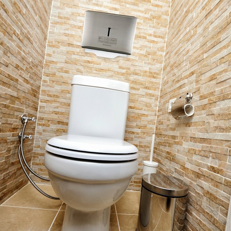 Scott Professional Toilet Seat Cover Dispenser (09512), Stainless Steel, Wall