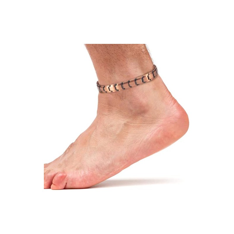 Copper Magnetic Anklets 26cm/12mm, Ankle Bracelets, Nice &Trendy, Gift for
