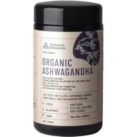 Evolution Botanicals Organic Ashwagandha 100g