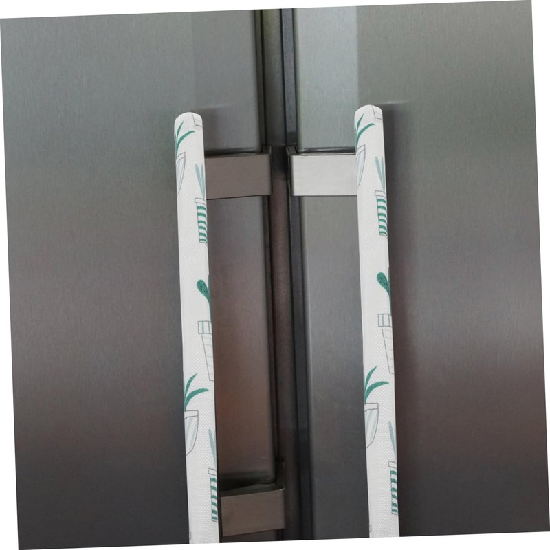 KOMBIUDA 4 Pack Fridge Handle Covers Decorative Kitchen Appliance Door