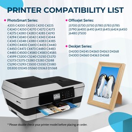 Penguin HP 351 XL Printer Cartridges for PhotoSmart C4200 C4250 C4270 C4380 C5200 C5500 D5368 Deskjet D4260 D4363 D4368 Officejet J5780 J6410 Remanufactured Cartridges 351XLl (1 color)