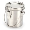 Brush Washing Bucket Stainless Steel Material Easy Carry Painting Supply