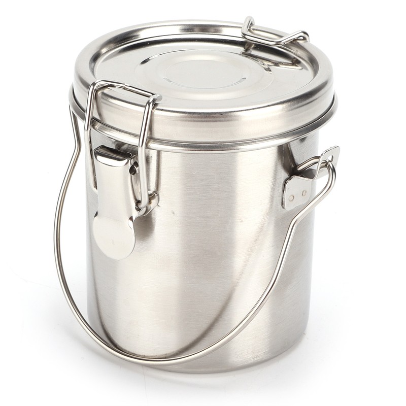 Brush Washing Bucket Stainless Steel Material Easy Carry Painting Supply