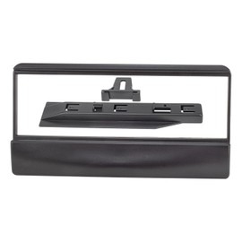 tomzz Audio 2415-000 Radioblende kompatibel mit Ford Escort Focus Fiesta Scorpio Transit Mazda 121 schwarz