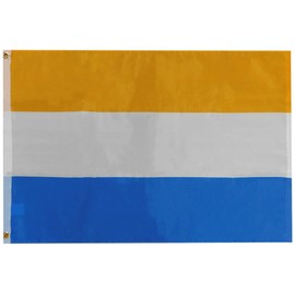 THE NETHERLANDS PRINCE'S FLAG 2X3 FT PRINCE OF ORANGE DUTCH FLAG