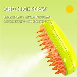 Steamy Cat Brush,cepillo De Vapor Para Gatos, Cepillo De Vapor Para Gatos 3 En 1, Cepillo De Vapor Para Gatos, Para Eliminar El Pelo Enredado Y