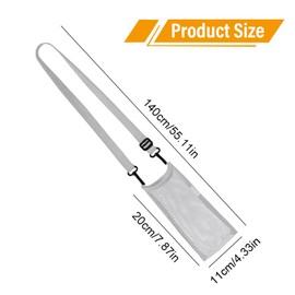 XPEX 1 Item Mesh Water Bottle Cover Water Bottle Bag Kettle Water Bottle Holder Durable Bottle Holder Bottle Carrier Bottle Holder Bicycle Drink Holder (Grey), black