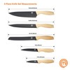MasterChef Knife Set of 5 Kitchen Knives for Cooking (Paring,